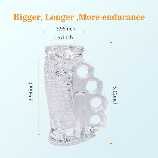 Unique design appearance masturbation cup Tiger-shaped masturbation cup