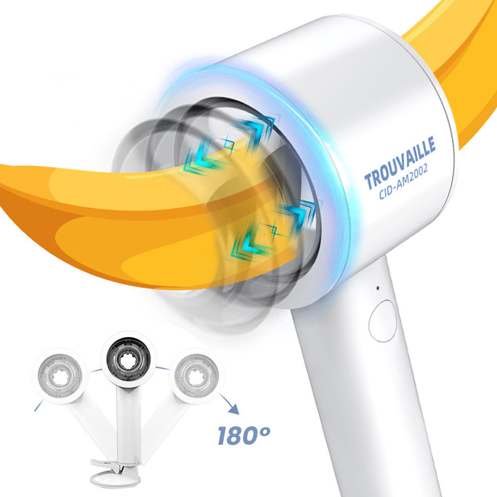 Unique hair dryer wind tunnel aircraft cup foreskin massager